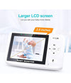 Baby Monitor Videocamera Schermo 3.5 Wireless Con Fotocamera Visione Notturna