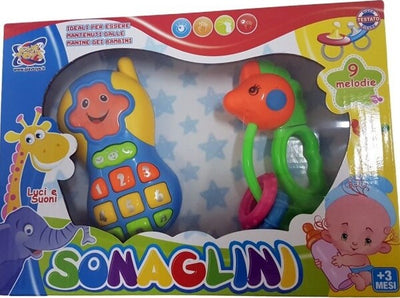 Baby-Telefono-Primi-Tocchi-Con-Luci-E-Suoni-Sonaglio-Sviluppo-Formazione-Bambini
