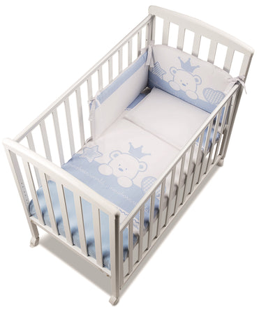Completo Sfilabile PONY" Italbaby Baby Re 4 Pz Azzurro"