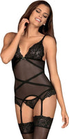 Babydoll Obsessive Bondea Corset Strings Nero Taglia S/m Abbigliamento Erotico Sexy con Reggicalze Salute e cura della persona/Erotismo e contraccezione/Abbigliamento erotico/Donna/Babydoll e négligé Kondorama - Martinsicuro, Commerciovirtuoso.it