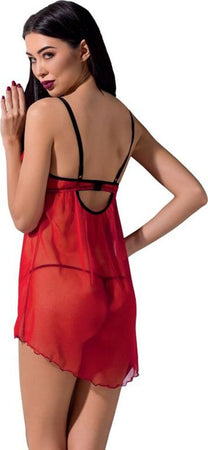 Babydoll Rosso Open Top Trasparente Lingerie Intimo Sexy Passion Woman Cherry Chemise S/M Salute e cura della persona/Erotismo e contraccezione/Abbigliamento erotico/Donna/Babydoll e négligé Kondorama - Martinsicuro, Commerciovirtuoso.it