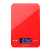 SOGO BILANCIA da cucina elettronica  vetro temperato rosso