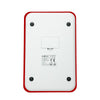 SOGO BILANCIA da cucina elettronica  vetro temperato rosso