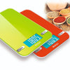 SOGO BILANCIA da cucina elettronica  vetro temperato rosso