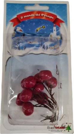 Bacche rosse 12 pezzi addobbi per presepi natalizi decoro Casa e cucina/Decorazioni per interni/Addobbi e decorazioni per ricorrenze/Decorazioni natalizie/Presepi/Statuine e fondali per il presepe MagiediNatale.it - Altamura, Commerciovirtuoso.it