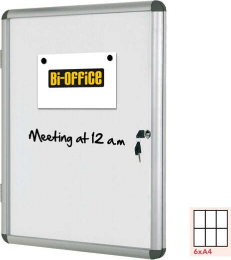 Bacheca per interni - fondo bianco magnetico - 6 fogli A4 - orizzontale - Bi-Office Cancelleria e prodotti per ufficio/Archivio ufficio e accessori per scrivania/Lavagne e bacheche/Bacheche multifunzione Eurocartuccia - Pavullo, Commerciovirtuoso.it