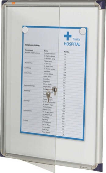 Bacheca per interni ultrapiatta - fondo in metallo magnetico bianco - 4 fogli A4 - verticale - Nobo Cancelleria e prodotti per ufficio/Archivio ufficio e accessori per scrivania/Lavagne e bacheche/Bacheche multifunzione Eurocartuccia - Pavullo, Commerciovirtuoso.it