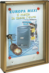 BACHECA-PORTA-AVVISI-1-FOGLIO-cm-30-x-5-x-40---bronzo-Alubox
