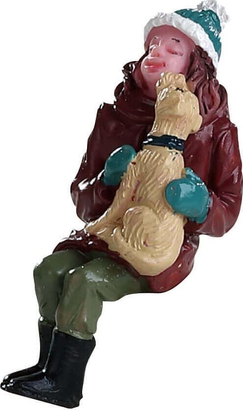 Baci del cucciolo, personaggio per villaggio di Natale in Poliresina‎ Casa e cucina/Decorazioni per interni/Addobbi e decorazioni per ricorrenze/Decorazioni natalizie/Oggettistica MagiediNatale.it - Altamura, Commerciovirtuoso.it