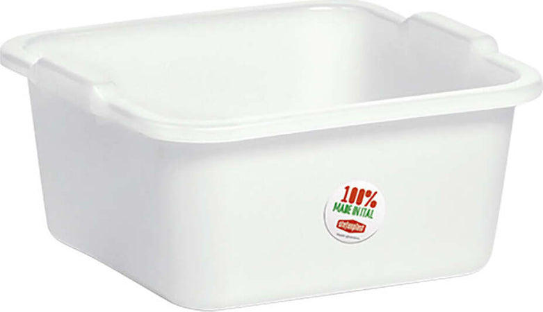 BACINELLA-QUADRA-38-x-38-cm---16-lt-neutro-Stefanplast