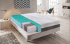Materasso 800 molle insachettate e Memory Foam 9 Zone Differenziate Rivestimento sfoderabile