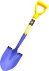 Badile-Pala-A-Punta-Arrotondata-Con-Manico-In-Legno-Attrezzi-Da-Giardinaggio