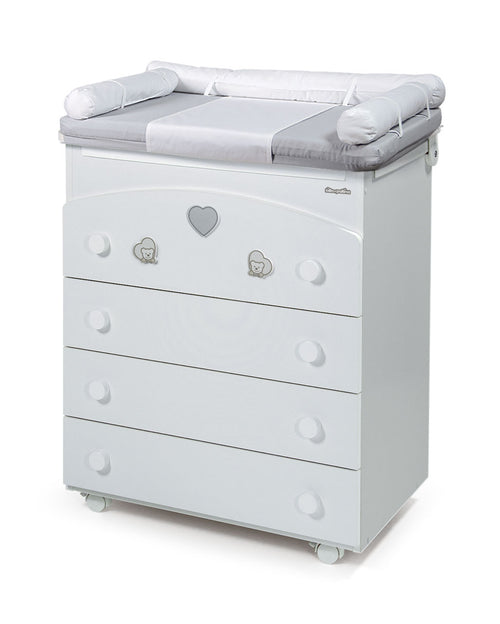 Copri-Fasciatoio Tessuto Billo e Pallina