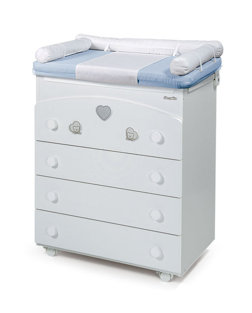 Copri-Fasciatoio Tessuto Billo e Pallina