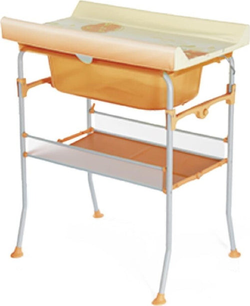 Bagnetto con Fasciatoio Florida, Prima Infanzia Plebani *15576 - colore arancio Prima infanzia/Cambio del pannolino/Fasciatoi La Casa Del Bebè - Napoli, Commerciovirtuoso.it