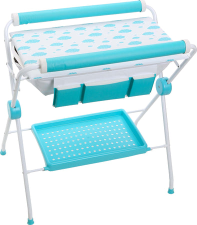 Bagnetto Fasciatoio Flessibile Plastimyr Nubes Turchese Prima infanzia/Cambio del pannolino/Fasciatoi La Casa Del Bebè - Napoli, Commerciovirtuoso.it