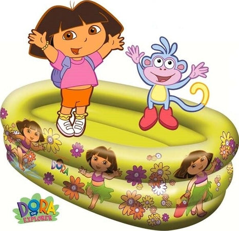 BAGNETTO GONFIABILE PISCINA MARE SPIAGGIA DORA L'ESPLORATRICE 75 X 45 CM GIALLO Giochi e giocattoli/Sport e giochi all'aperto/Giochi aquatici e piscine per bambini/Canotti e gonfiabili galleggianti Trade Shop italia - Napoli, Commerciovirtuoso.it