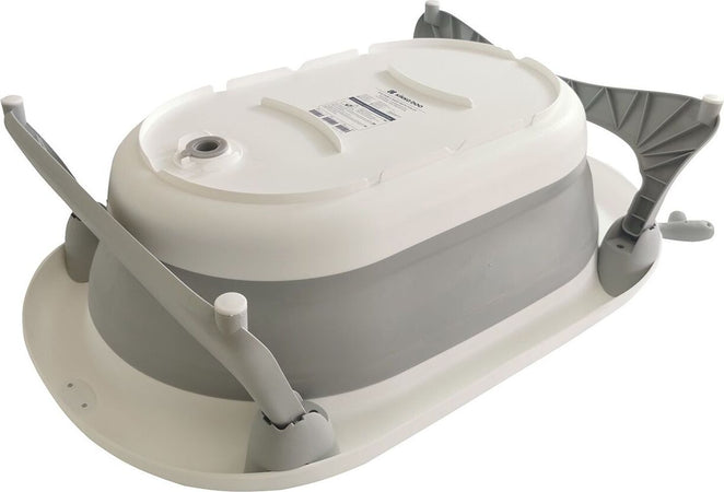 Bagnetto Pieghevole Kikkaboo Foldy Grigio Prima infanzia/Igiene e benessere/Bagnetto/Vaschette e riduttori La Casa Del Bebè - Napoli, Commerciovirtuoso.it