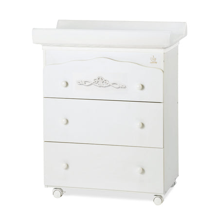 Bagnetto Tre Cassetti Italbaby Magnifique Lux Bianco