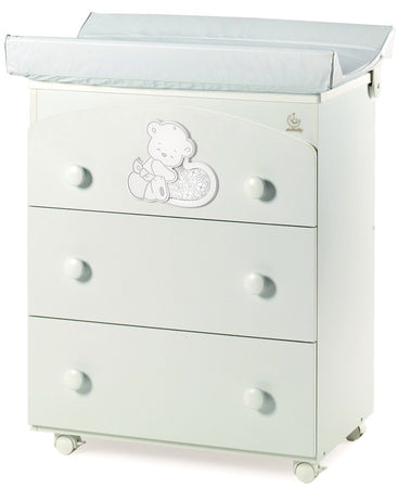 Bagnetto Tre Cassetti Italbaby Love Bianco
