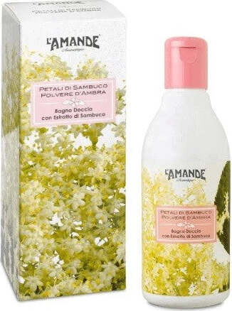 BAGNO-DOCCIA-SAMBUCO-AMBRA-250-ml-L'Amande