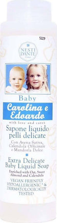 Bagnodoccia Baby Carolina e Edoardo 300 ml Avena Sativa, Calendola Officinale, Mandorla Dolce Vegan Friendly Ipoallergenico Bagnodoccia Baby Carolina e Edoardo 300 ml Tiziana non solo gioielli - Civitanova Marche, Commerciovirtuoso.it