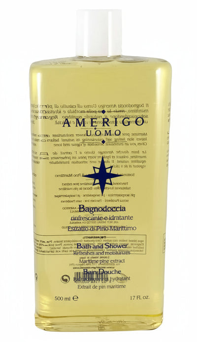 Bagnodoccia Rinfrescante e Idratante Amerigo Uomo 500ml Bagnodoccia Tiziana non solo gioielli - Civitanova Marche, Commerciovirtuoso.it