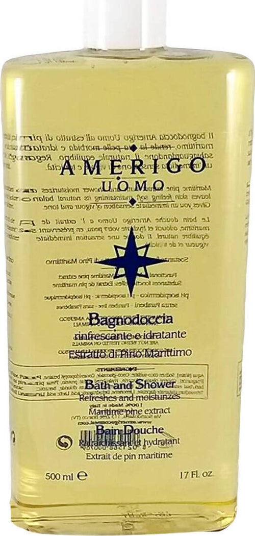 Bagnodoccia Rinfrescante e Idratante Amerigo Uomo 500ml Bagnodoccia Tiziana non solo gioielli - Civitanova Marche, Commerciovirtuoso.it