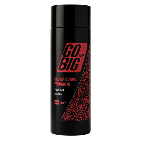 Gobig life crema corpo ai feromoni con vitamina e e lectina - idratazione profonda, aumento dell'attrattiva e sicurezza - formula con ingredienti naturali - profumo seduce e attrae