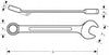 Bahco---CHIAVE-COMBINATA-15X15MM