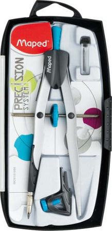 Balaustrone Precision System - diametro max cerchio 300mm - Maped Cancelleria e prodotti per ufficio/Scuola e materiale didattico/Materiale scolastico/Compassi Eurocartuccia - Pavullo, Commerciovirtuoso.it