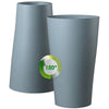 Vaso in plastica reversibile ''Fence Alto'' per fiori e piante da giardino e veranda