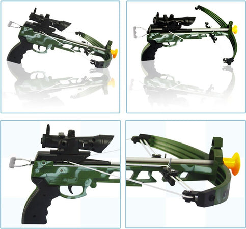 BALESTRA GIOCATTOLO PER BAMBINI CON 4 FRECCE BERSAGLIO E PORTA FRECCE CAMOUFLAGE Sport e tempo libero/Sport/Tiro con l'arco/Archi/Archi standard Trade Shop italia - Napoli, Commerciovirtuoso.it