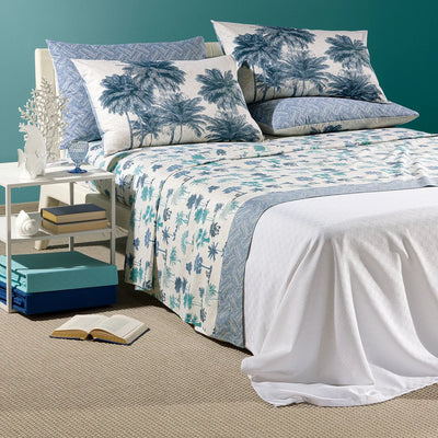 Completo Lenzuola In Cotone Bali - Caleffi