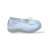 Ballerine Bambina Bianco Natural World 473 Salon Lazo – Vegane, Elastico, Bio | Scarpetteria Gica