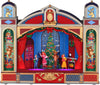 Balletto di Natale, edificio animato per villaggio di Natale in Porcellana‎ Casa e cucina/Decorazioni per interni/Addobbi e decorazioni per ricorrenze/Decorazioni natalizie/Oggettistica MagiediNatale.it - Altamura, Commerciovirtuoso.it