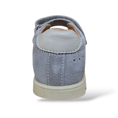 Sandali Tallonati Primi Passi Balocchi Bart 163514 Grigio – Pelle Velcro Bambini