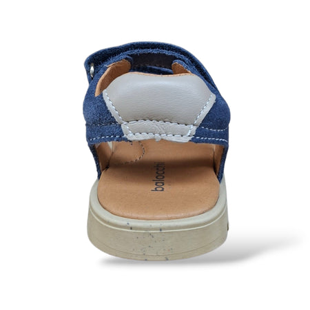 Sandali Balocchi Bart 163515 Blue Bambini e Ragazzi – Pelle Velcro Primavera Estate