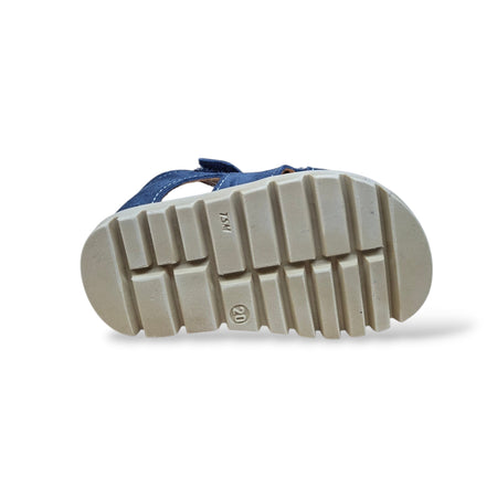 Sandali Tallonati Primi Passi Balocchi Bart 163514 Blue – Pelle Velcro Bambini