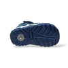 Scarpe Ragnetto Primi Passi Bambini Balocchi Ciciban Teddy Blue-Grigio – Pelle Velcro