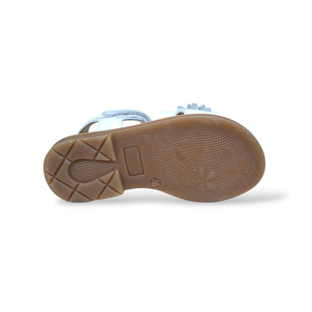Sandali Balocchi Paris 161463 Bianco-Oro Bambine e Ragazze – Pelle Velcro Cerimonia