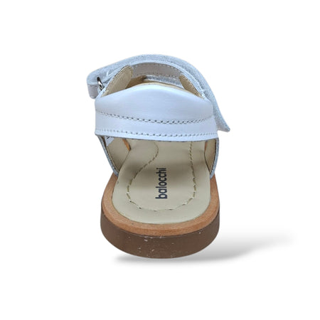 Sandali Balocchi Paris 161463 Bianco-Oro Bambine e Ragazze – Pelle Velcro Cerimonia