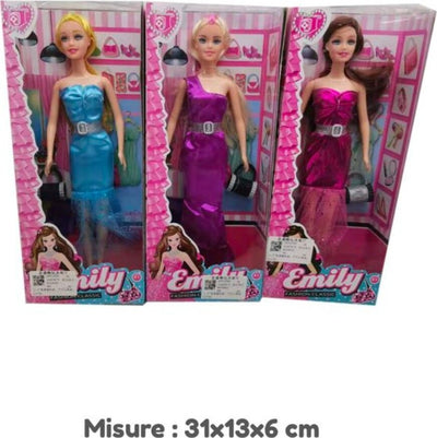 Bambola Emily Fashion Alla Moda Con Abito Colorato Giocattolo Per Bambine Et? 3+ Giochi e giocattoli/Bambole e accessori/Bambole Fashion e accessori/Bambole Fashion Trade Shop italia - Napoli, Commerciovirtuoso.it