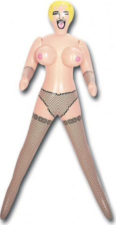 Bambola Gonfiabile grandezza naturale Bonita in PVC con 3 fori biancheria sensuale con calze Screening Doll Salute e cura della persona/Erotismo e contraccezione/Sex toys/Bambole sessuali Kondorama - Martinsicuro, Commerciovirtuoso.it