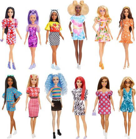 Bambola-Mattel-FBR37-BARBIE-Fashionistas-Assortito