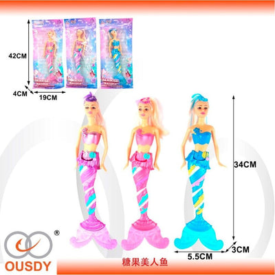 Bambola Muneca Sirenetta Principessa Del Mare Super Colorata Per Bambine Di 3+ Giochi e giocattoli/Bambole e accessori/Bambole Fashion e accessori/Bambole Fashion Trade Shop italia - Napoli, Commerciovirtuoso.it