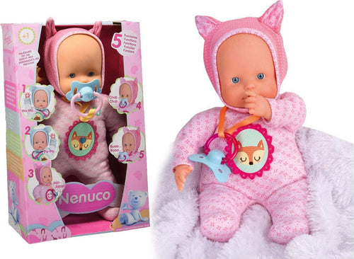 Bambola-Nenuco-Soft-5-Funzioni-30cm-Famosa
