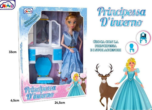 Bambola Principessa D'inverno Magico Mondo Inclusi 2 Accessori Gioco Per Bambine Giochi e giocattoli/Bambole e accessori/Bambole Fashion e accessori/Bambole Fashion Trade Shop italia - Napoli, Commerciovirtuoso.it