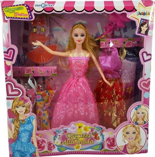 Bambola Ragazza Fashion Con Vari Accessori E Abiti Per Bambine Che Amano La Moda Giochi e giocattoli/Bambole e accessori/Bambole Fashion e accessori/Bambole Fashion Trade Shop italia - Napoli, Commerciovirtuoso.it