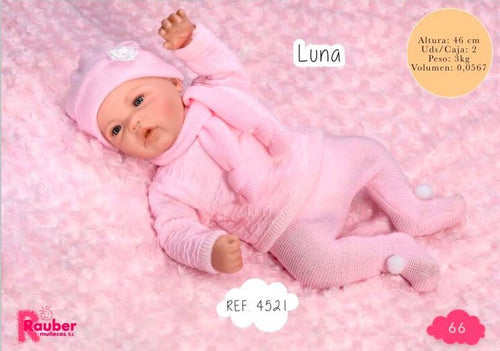 Bambola-Reborn-Rauber-con-Ghettina-e-Sciarpa-46-cm